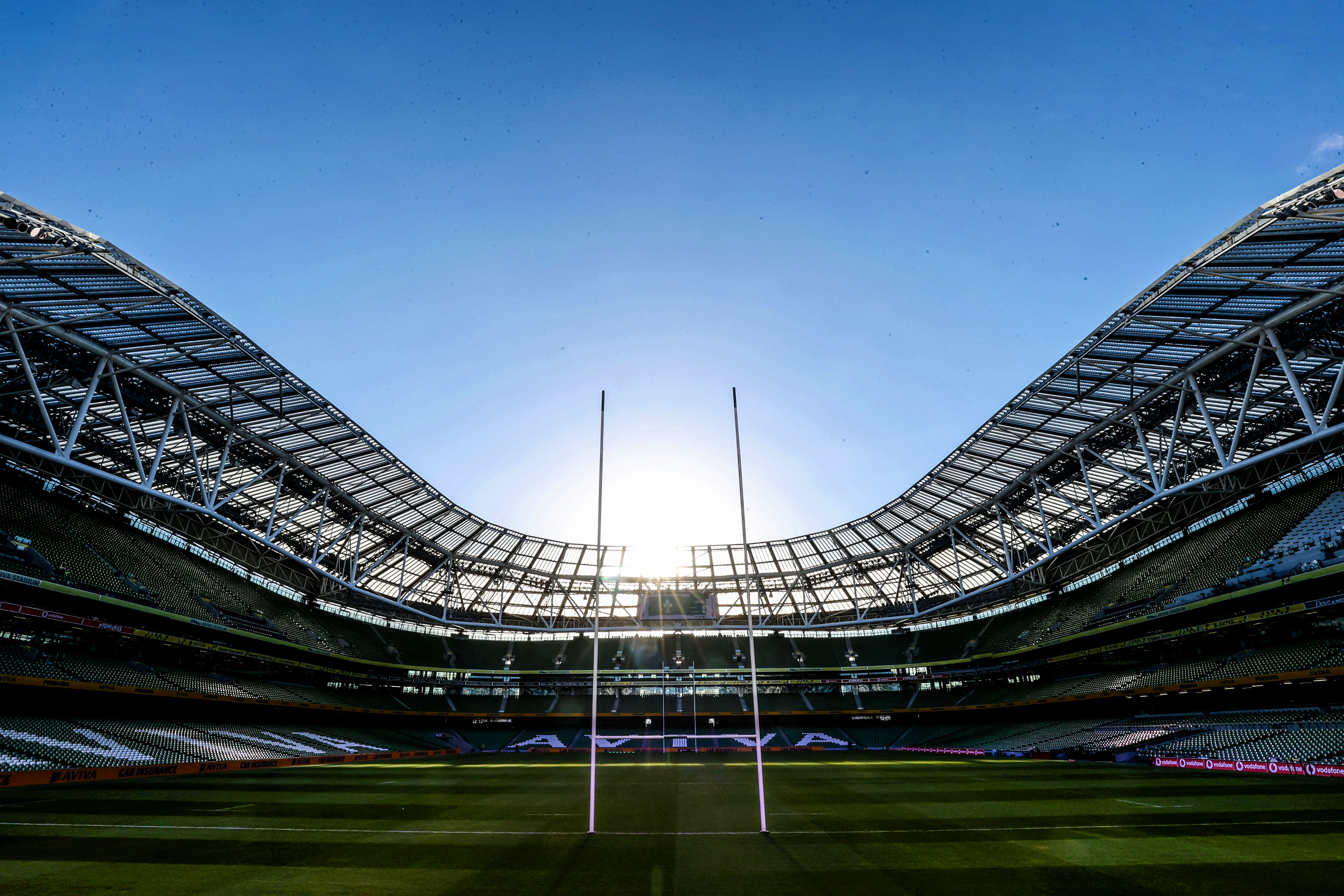 Aviva Stadium interior shot