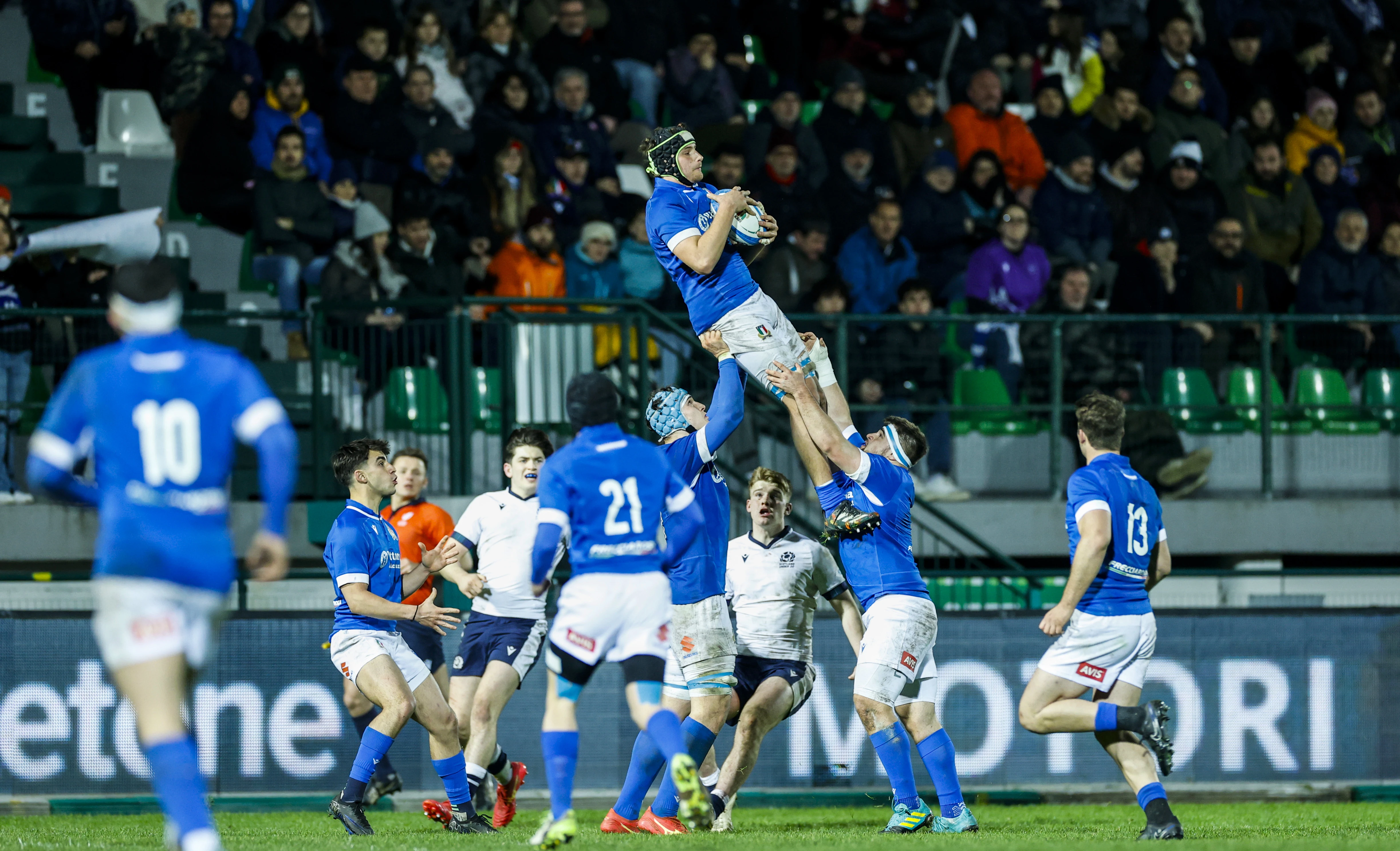 Italy U20 lineout