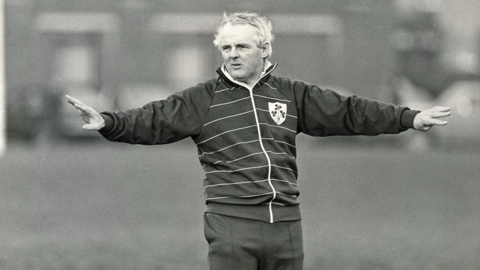 Ireland Rugby 1982Coach Tom KiernanMandatory Credit ©INPHO/Billy Stickland