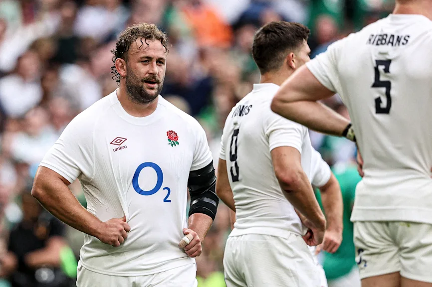 Stuart England. The Rack Will Stuart - England - Guinness Men's Six Nations