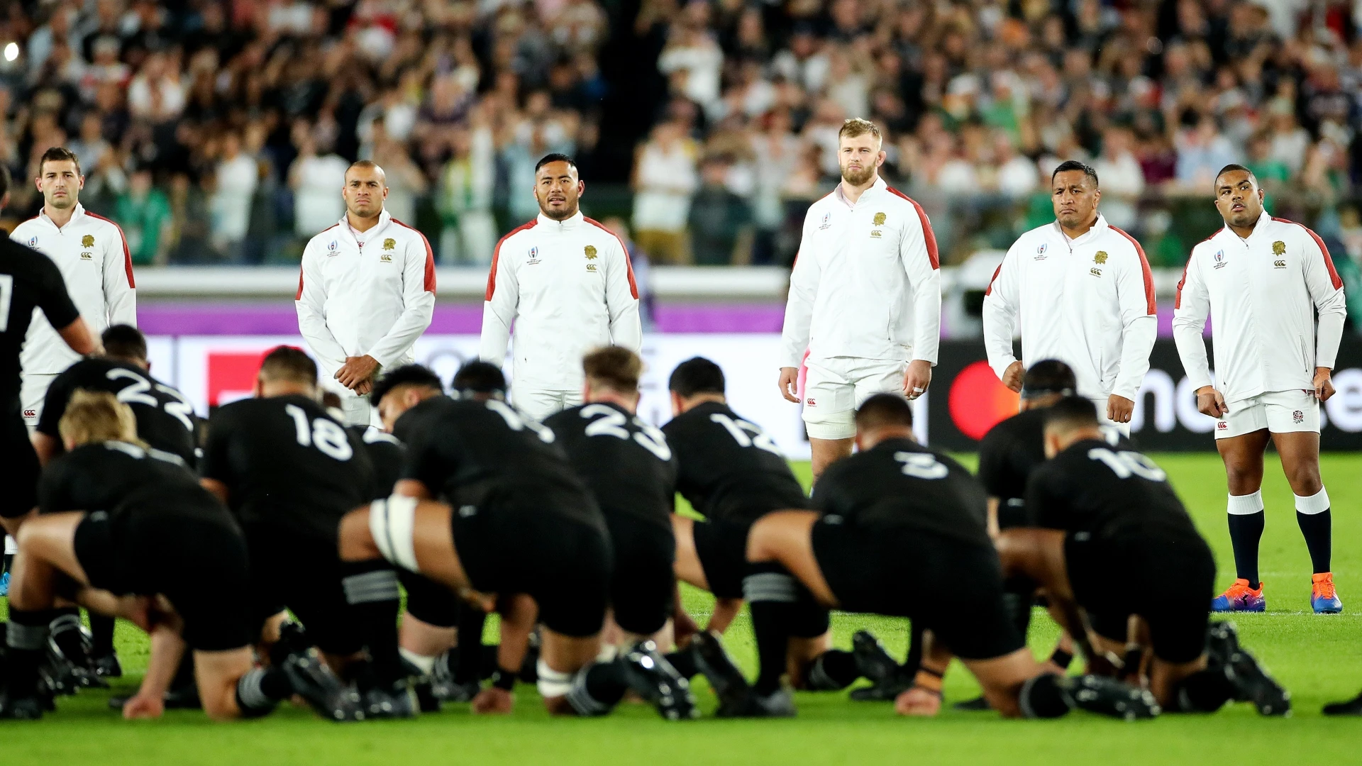 England v New Zealand haka