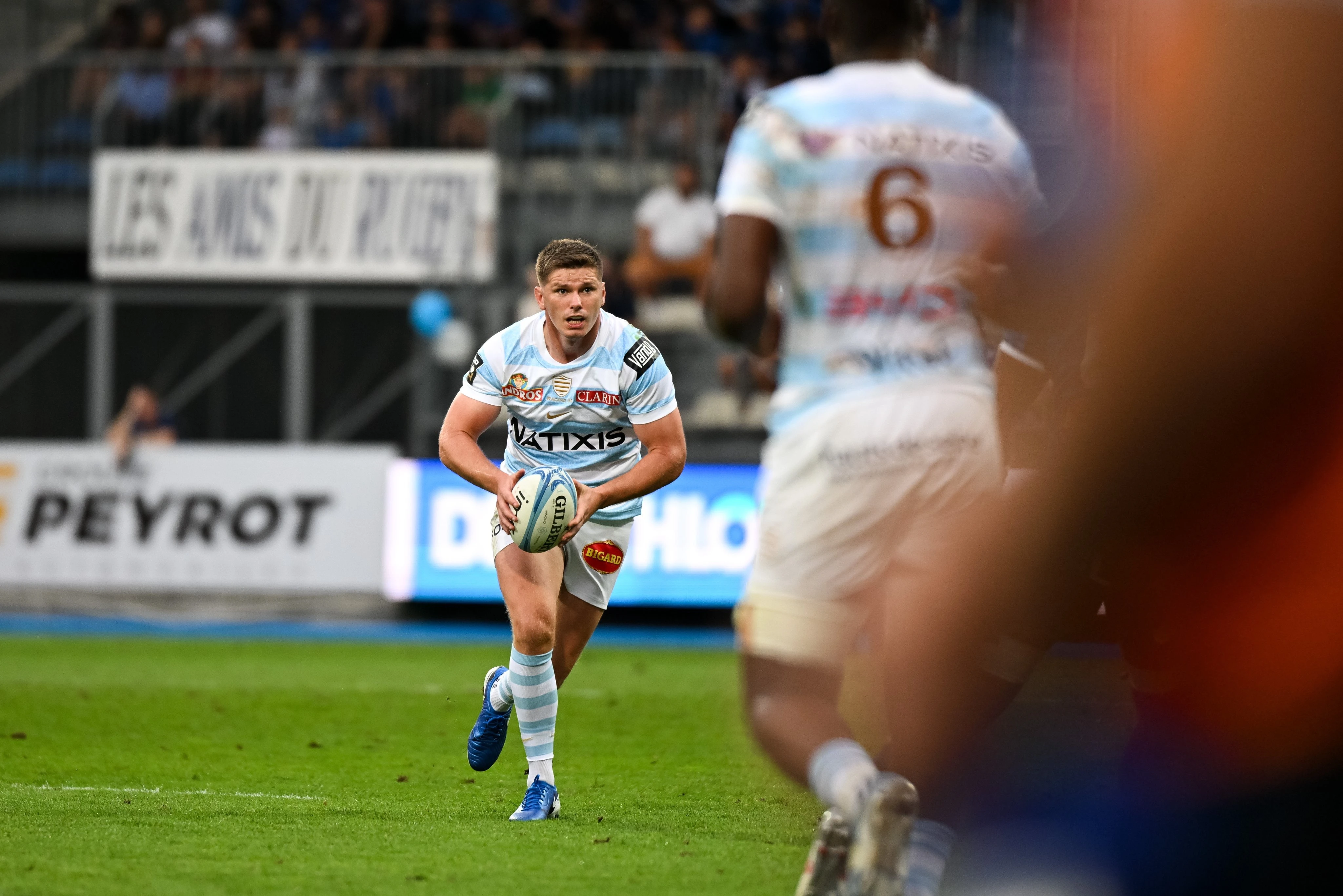 Owen Farrell in action