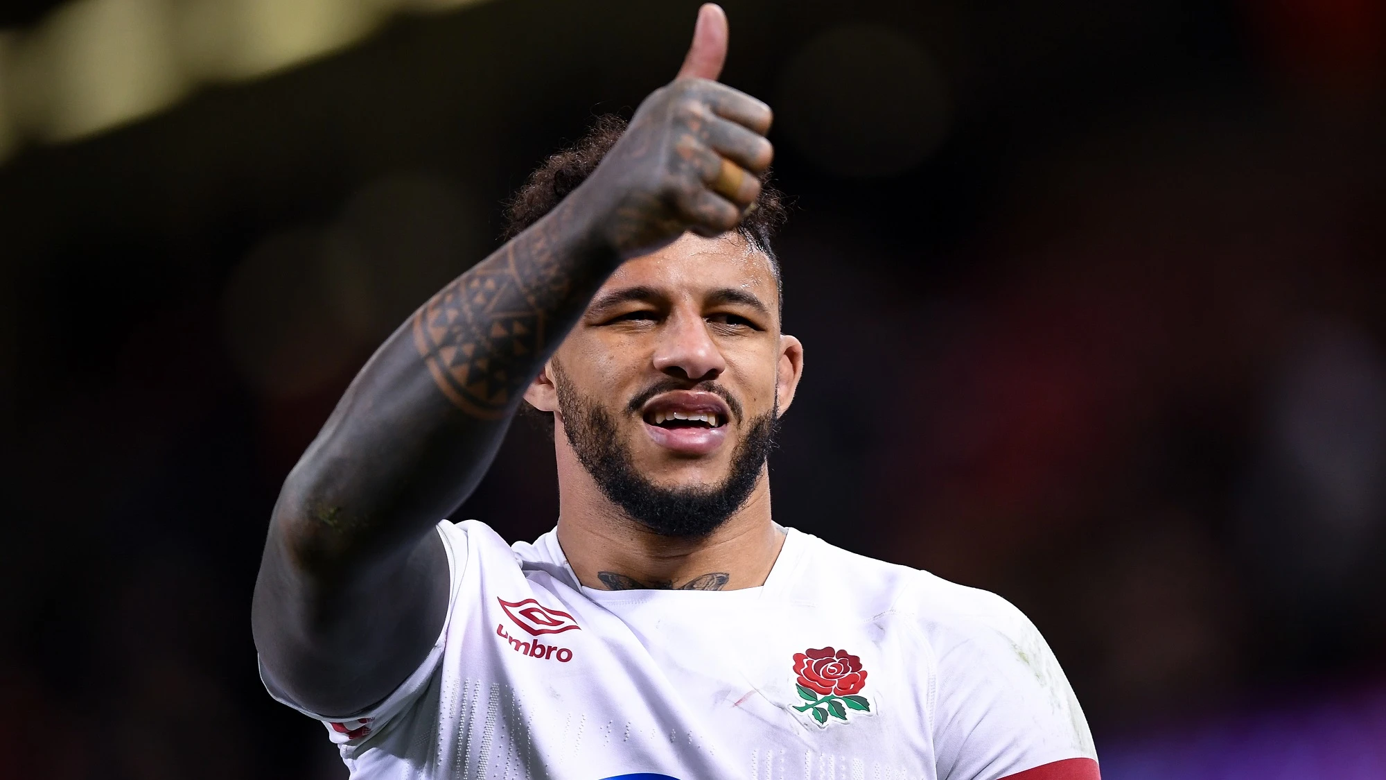 Courtney Lawes after the game 25/2/2023