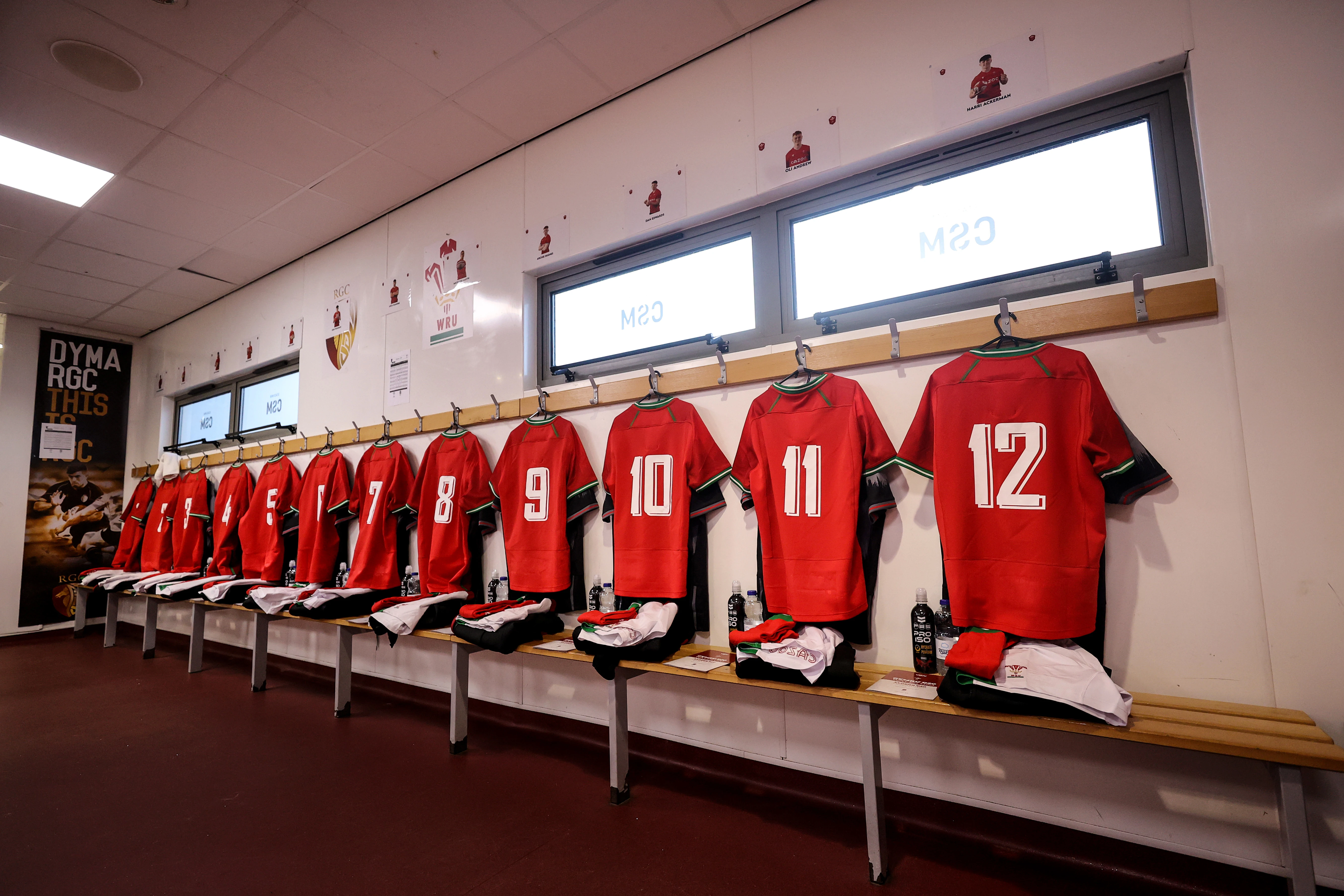 WALES U20 SHIRTS