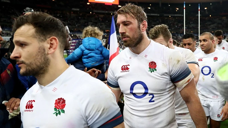 Chris Robshaw dejected after the game 10/3/2018