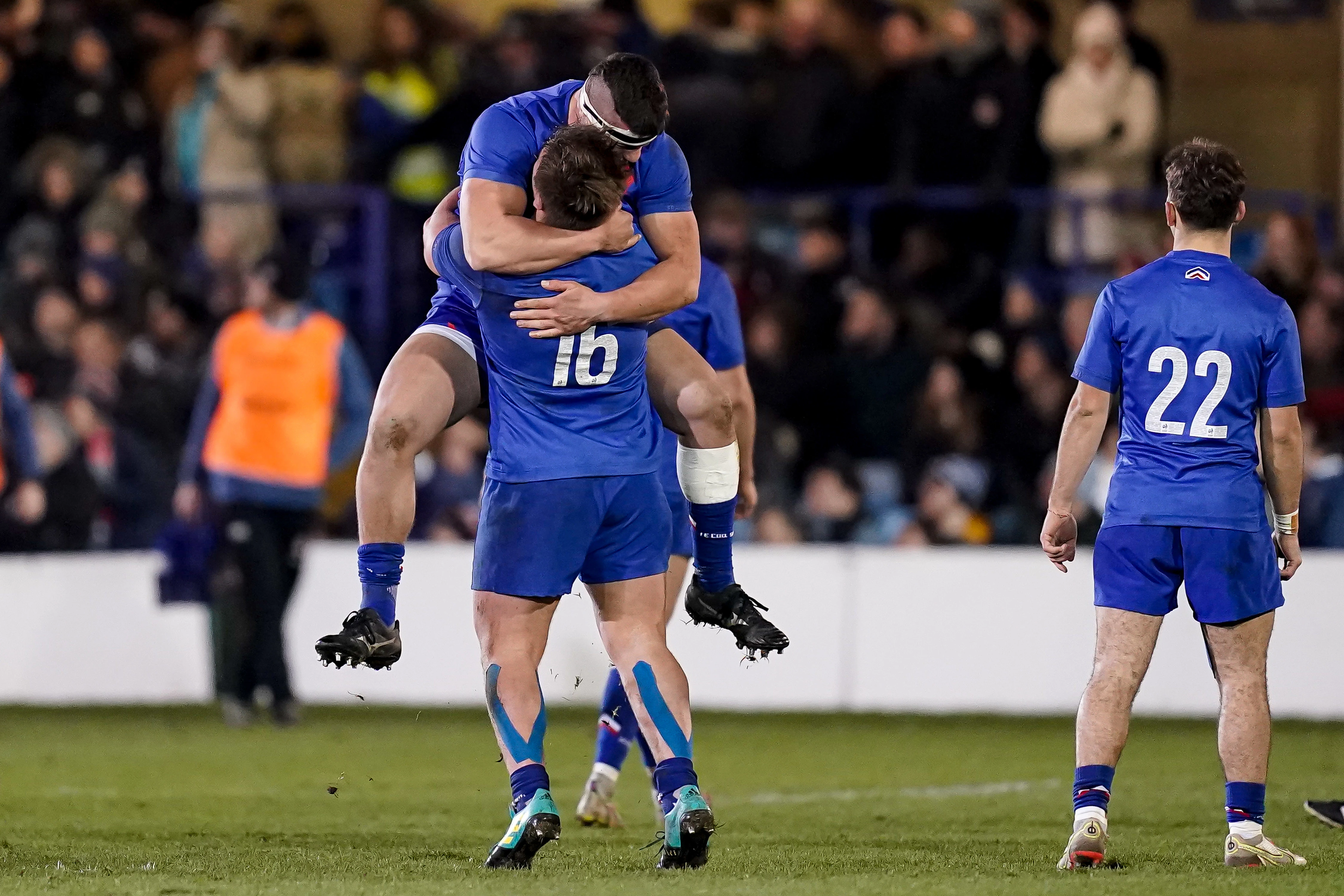 france u20 celebrate