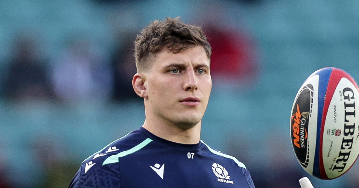 Scottish Ruby Player Rory Rory Darge - Scotland - Guinness Men's Six Nations