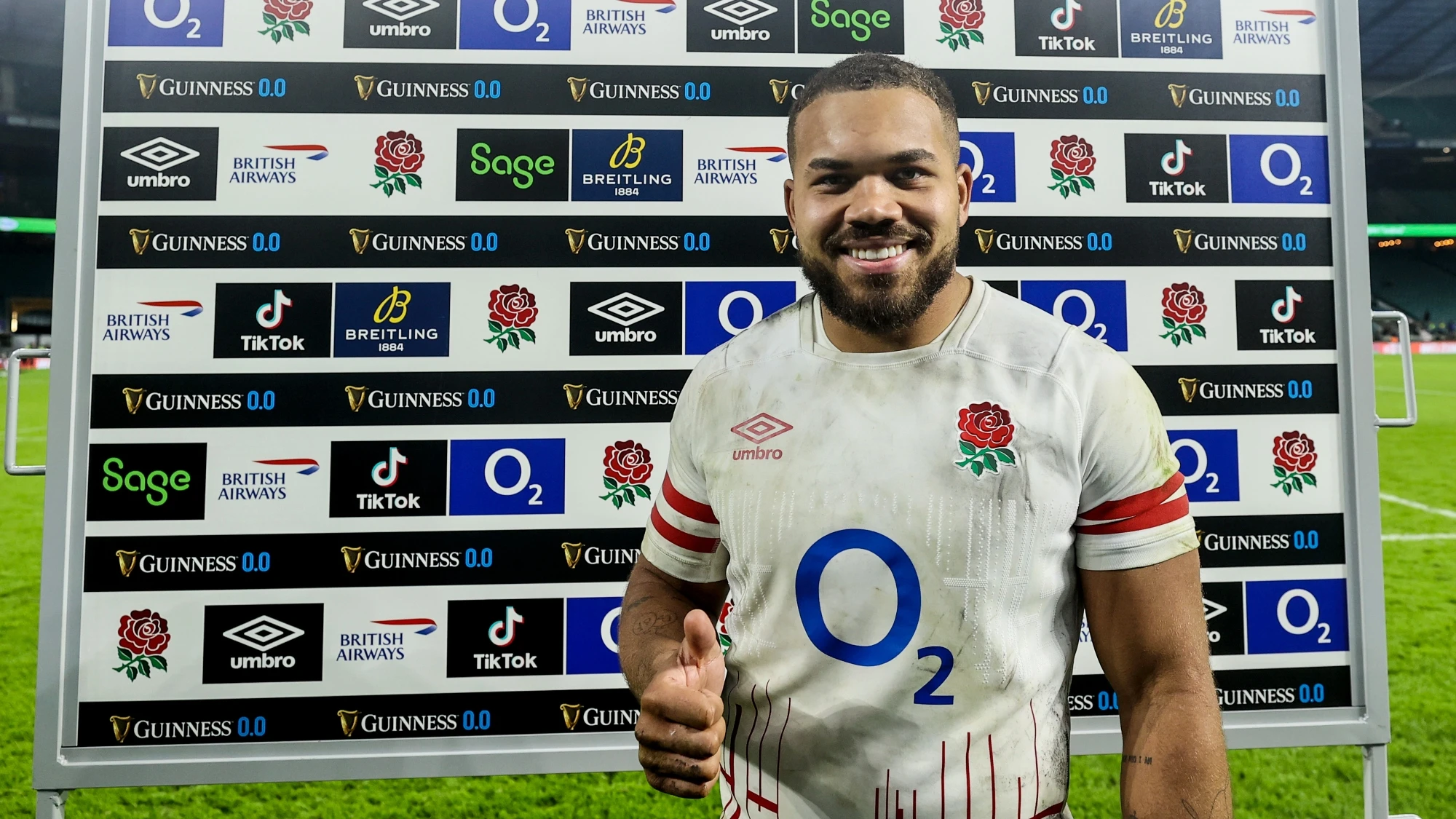 Ollie Lawrence Player of the Match 1 England