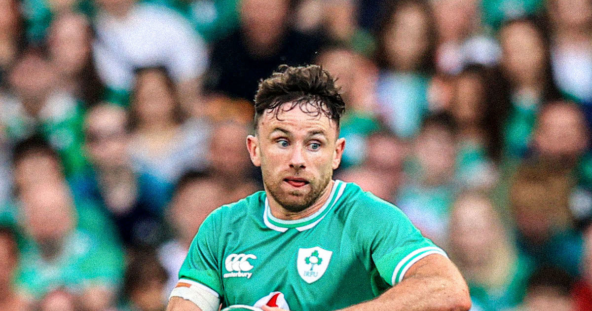 Hugo Keenan - Ireland - Guinness Men's Six Nations