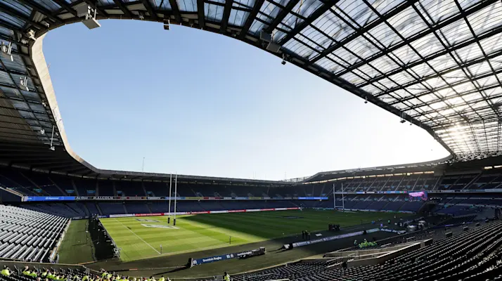 Murrayfield Stadium interior view