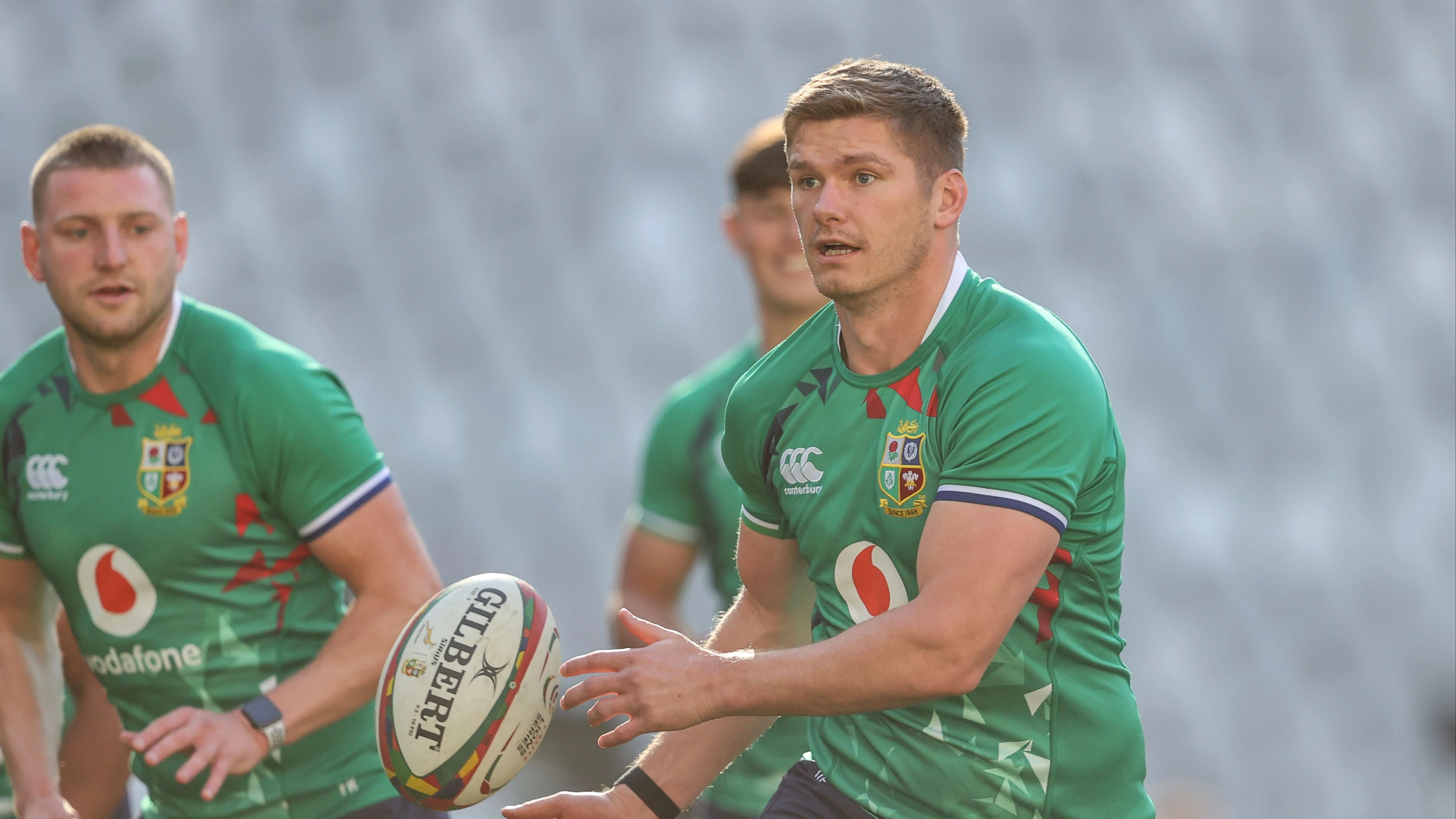 Owen Farrell and Finn Russell, 2021 Lions tour