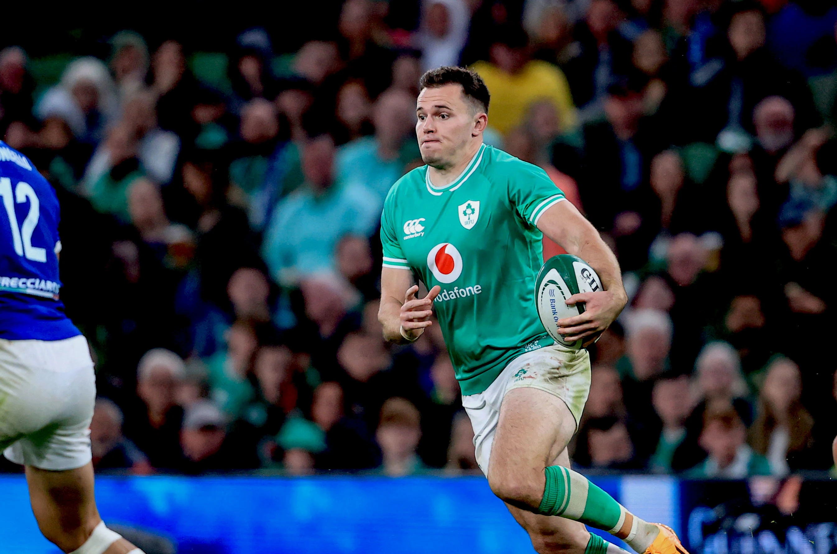 Jacob Frauce James Lowe - Ireland - Guinness Men's Six Nations