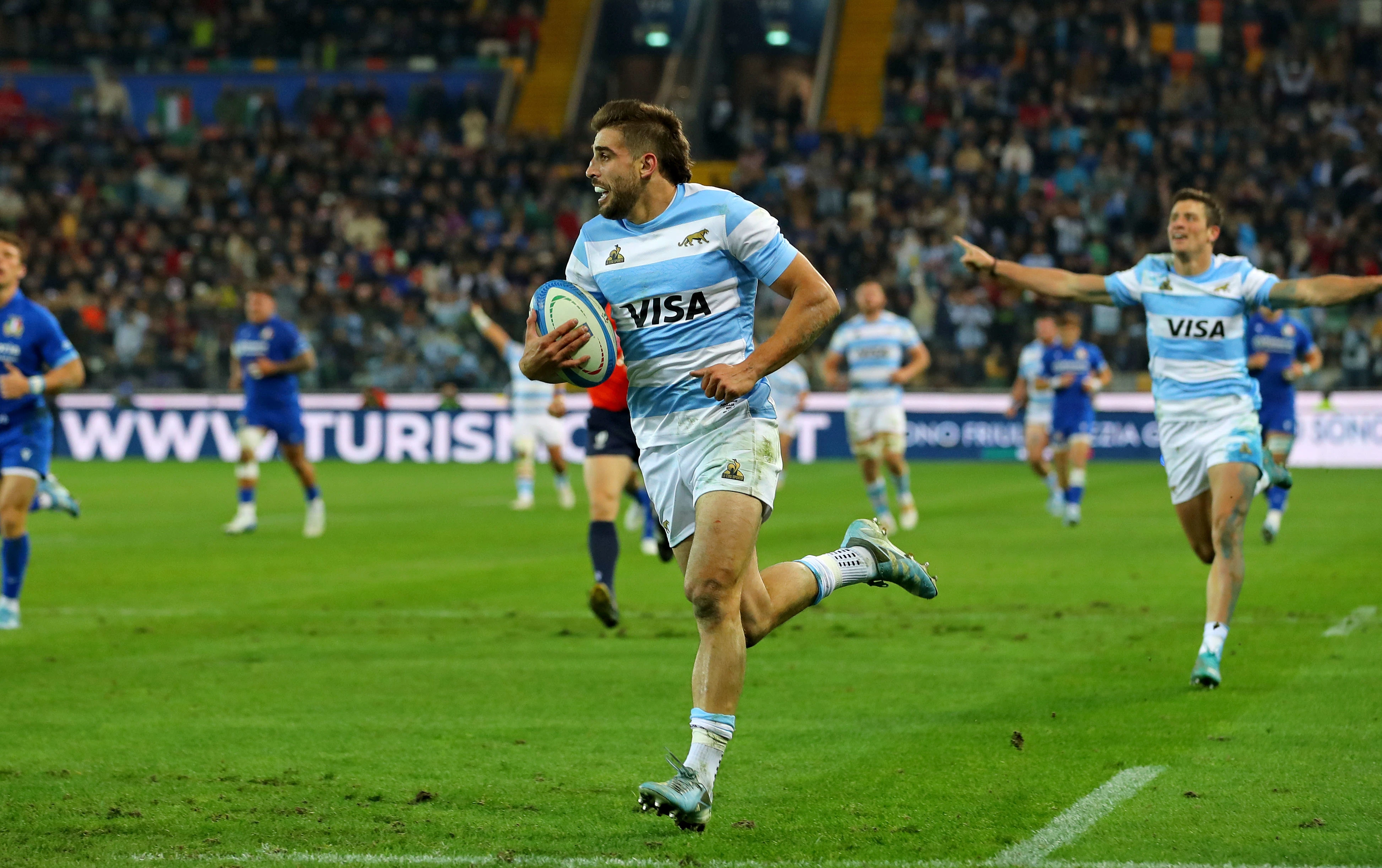 juan cruz mallia try - italy v argentina