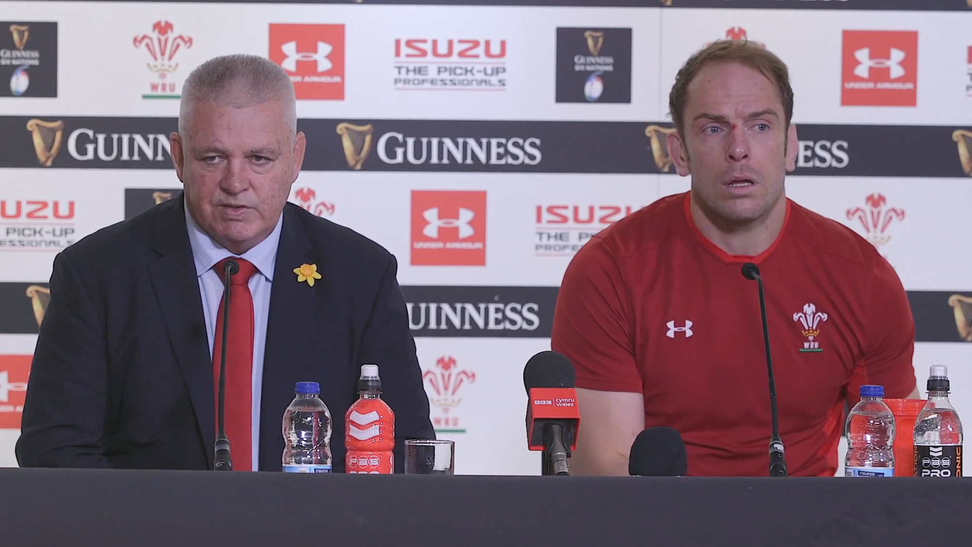 Press Conference: Warren Gatland And Alun Wyn Jones On Wales Superb ...