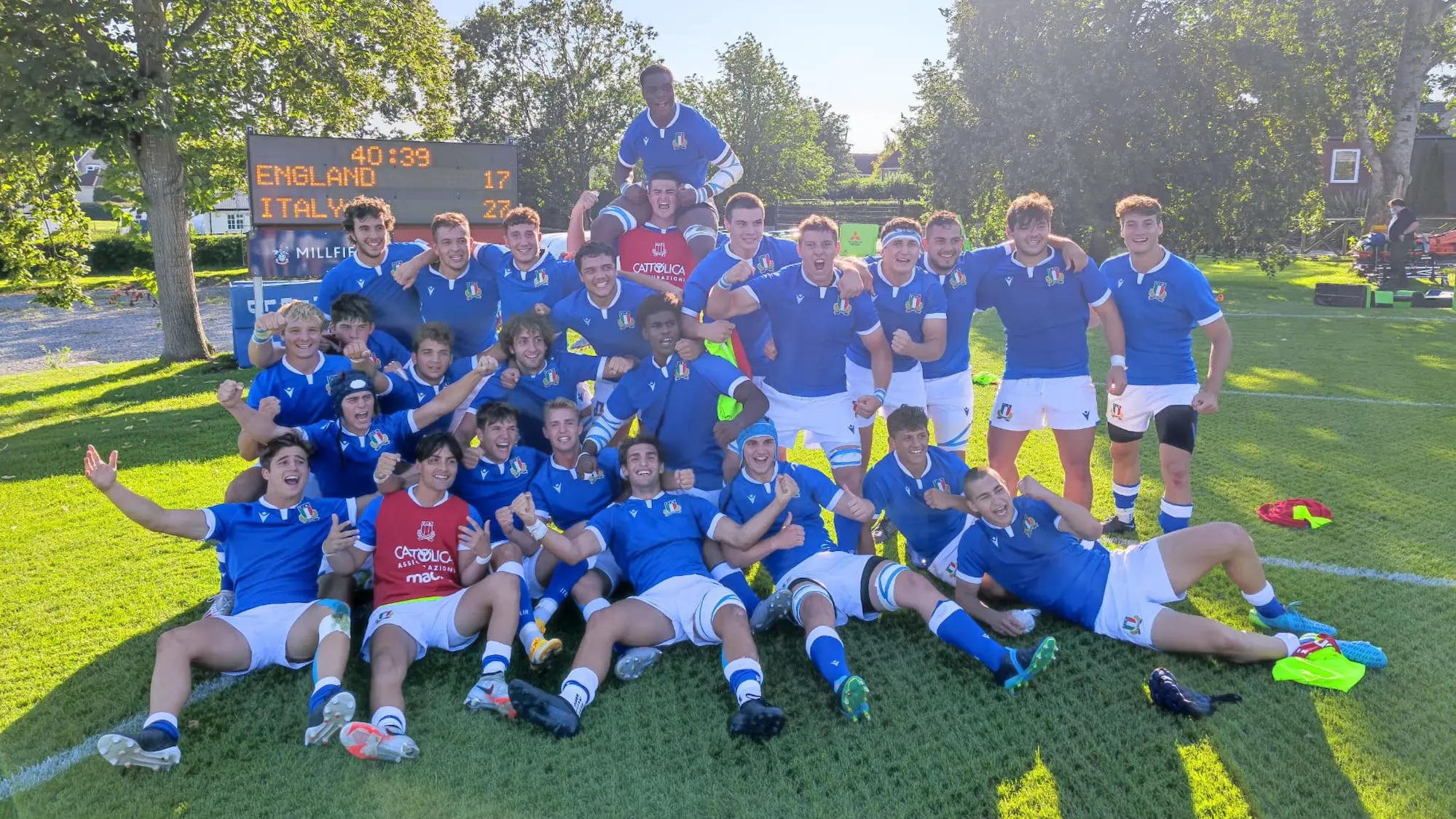 Italy U18s v Eng