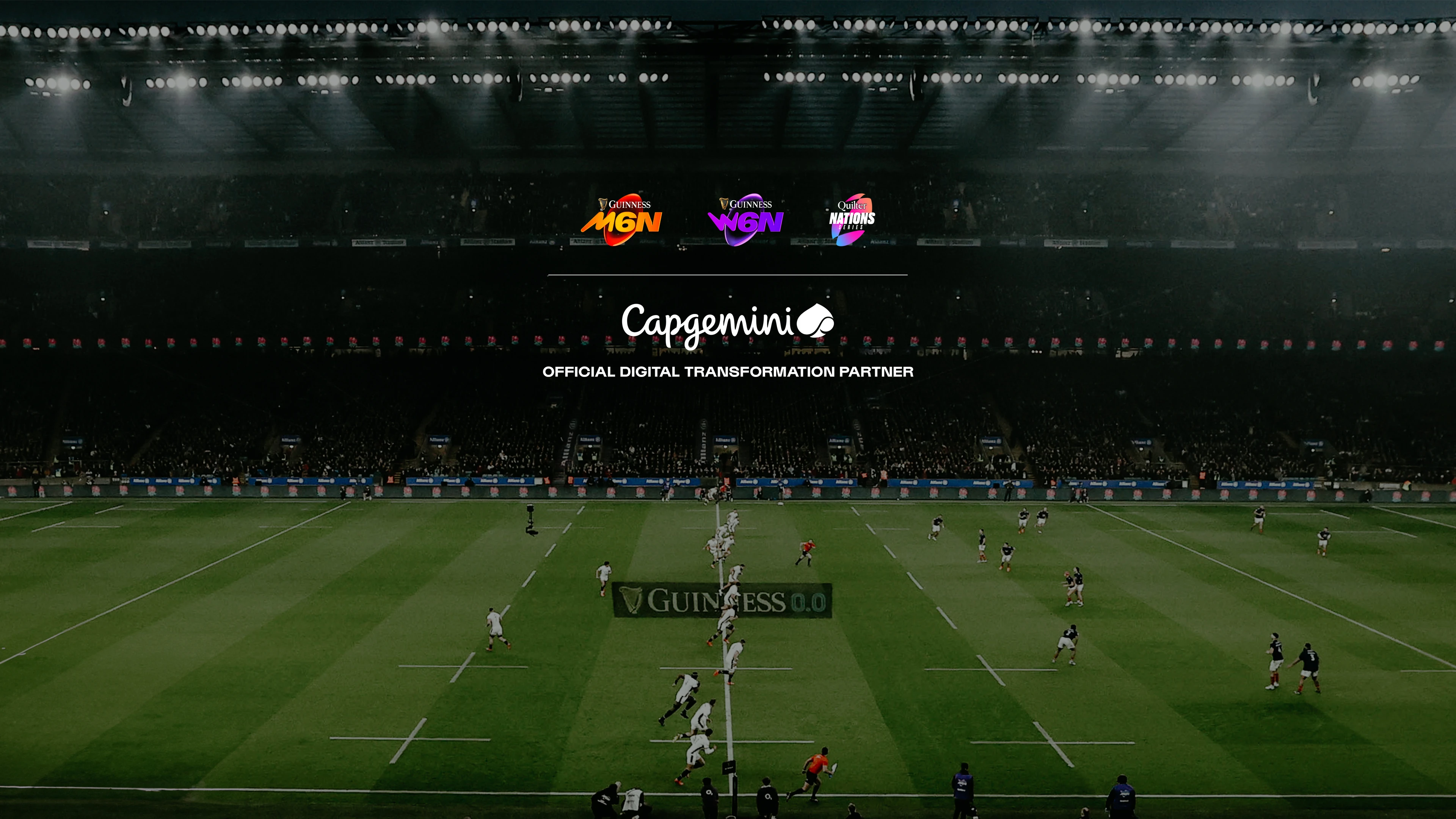 Capgemini announced as new partner of Six Nations Rugby.
