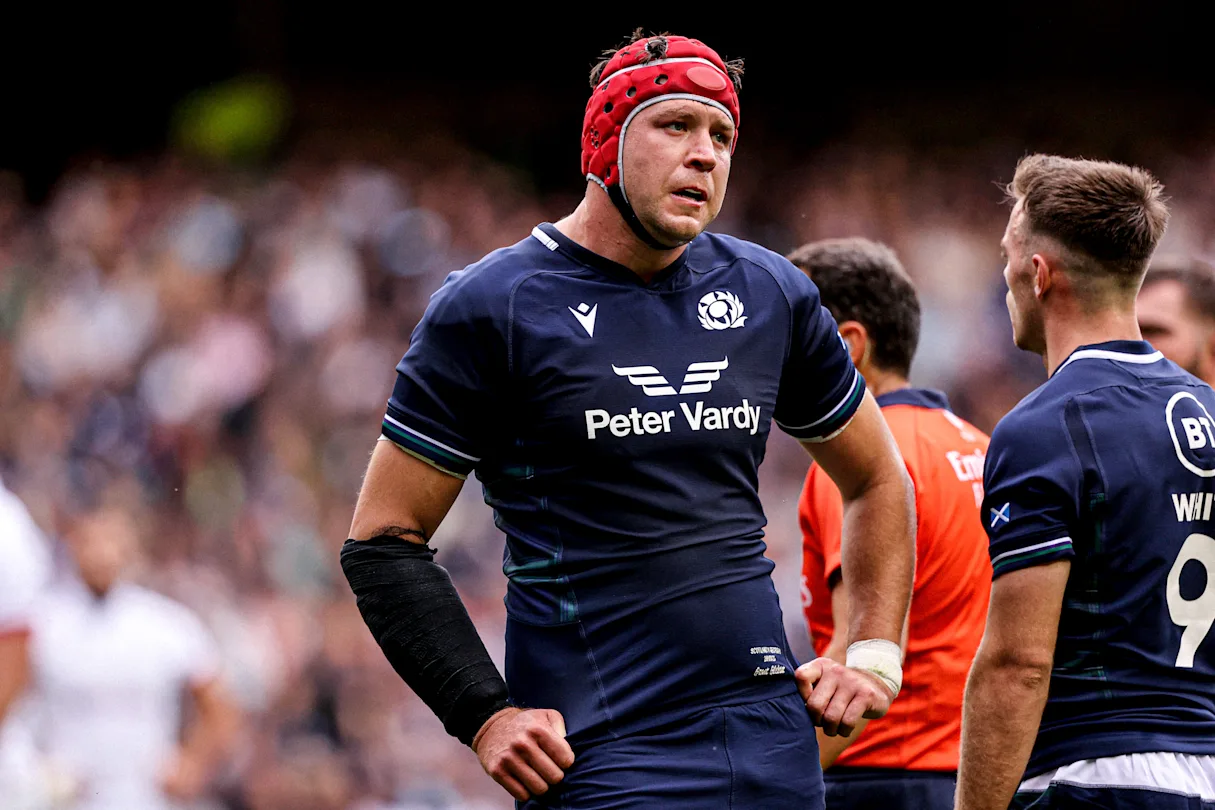 Grant Rist Grant Gilchrist - Scotland - Guinness Men's Six Nations