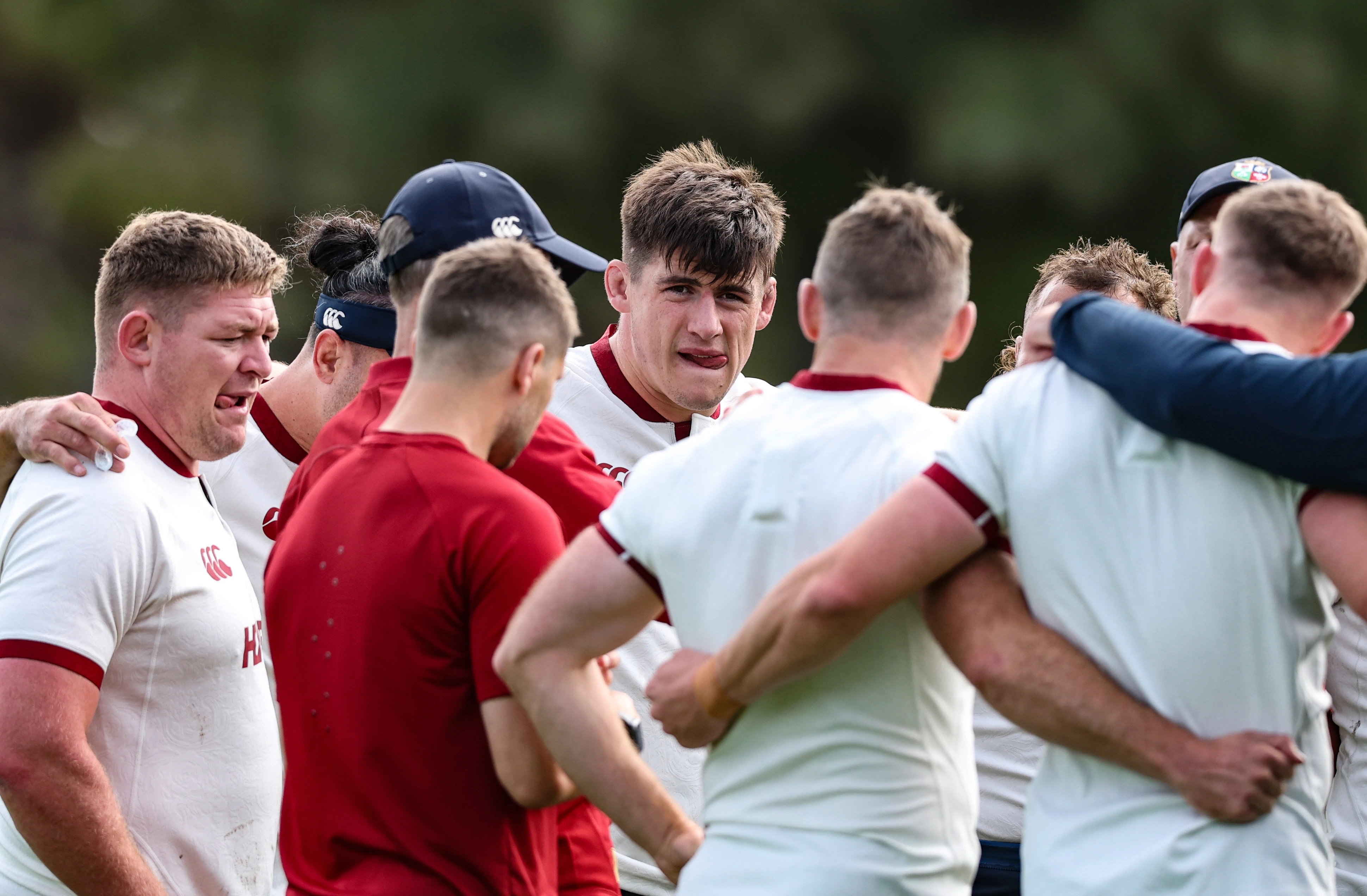 Dan Sheehan training with the Lions in Perth, 2025