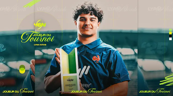 Lyam Akrab, meilleur joueur > U6N 2025