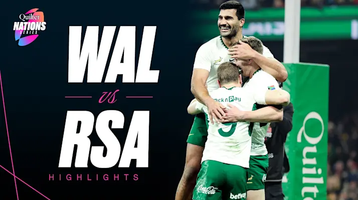 HIGHLIGHTS | Wales South Africa | Springboks nil Wales in record defeat!