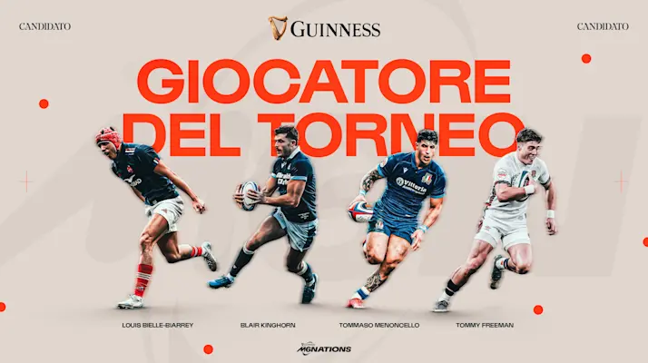 POTC nominees M6N 2025 graphic ITA