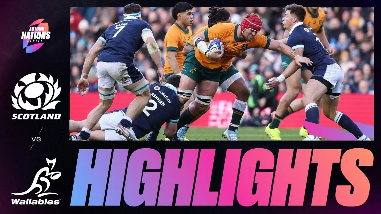 MATCH HIGHLIGHTS | SCOTLAND V AUSTRALIA