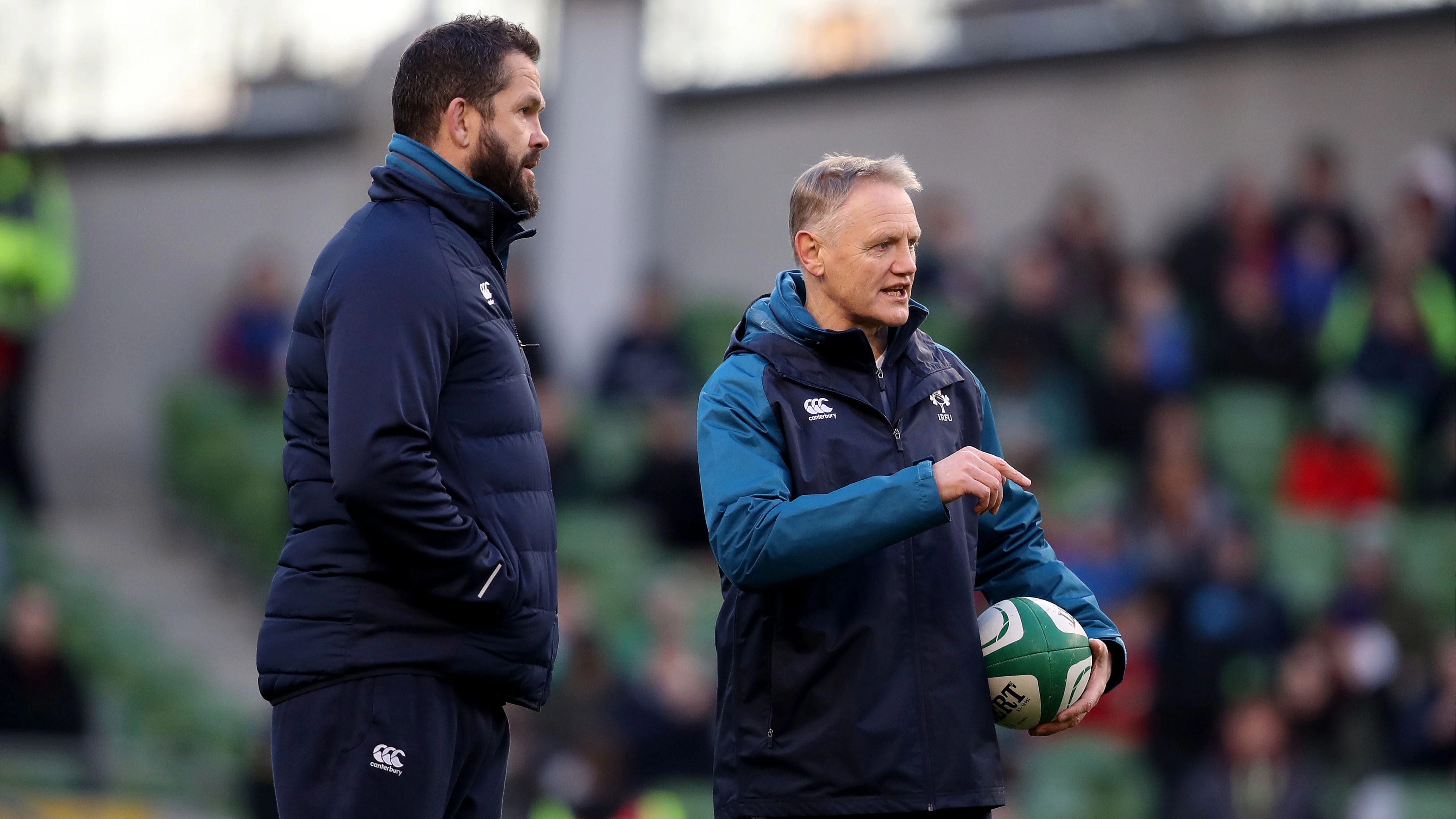 Andy Farrell and Joe Schmidt