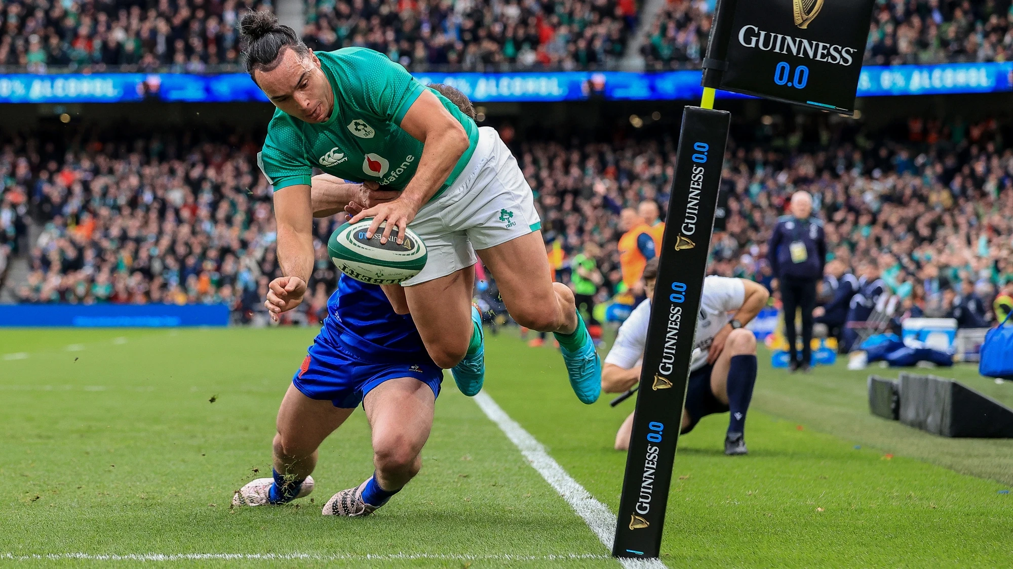 James Lowe diving score Ireland France