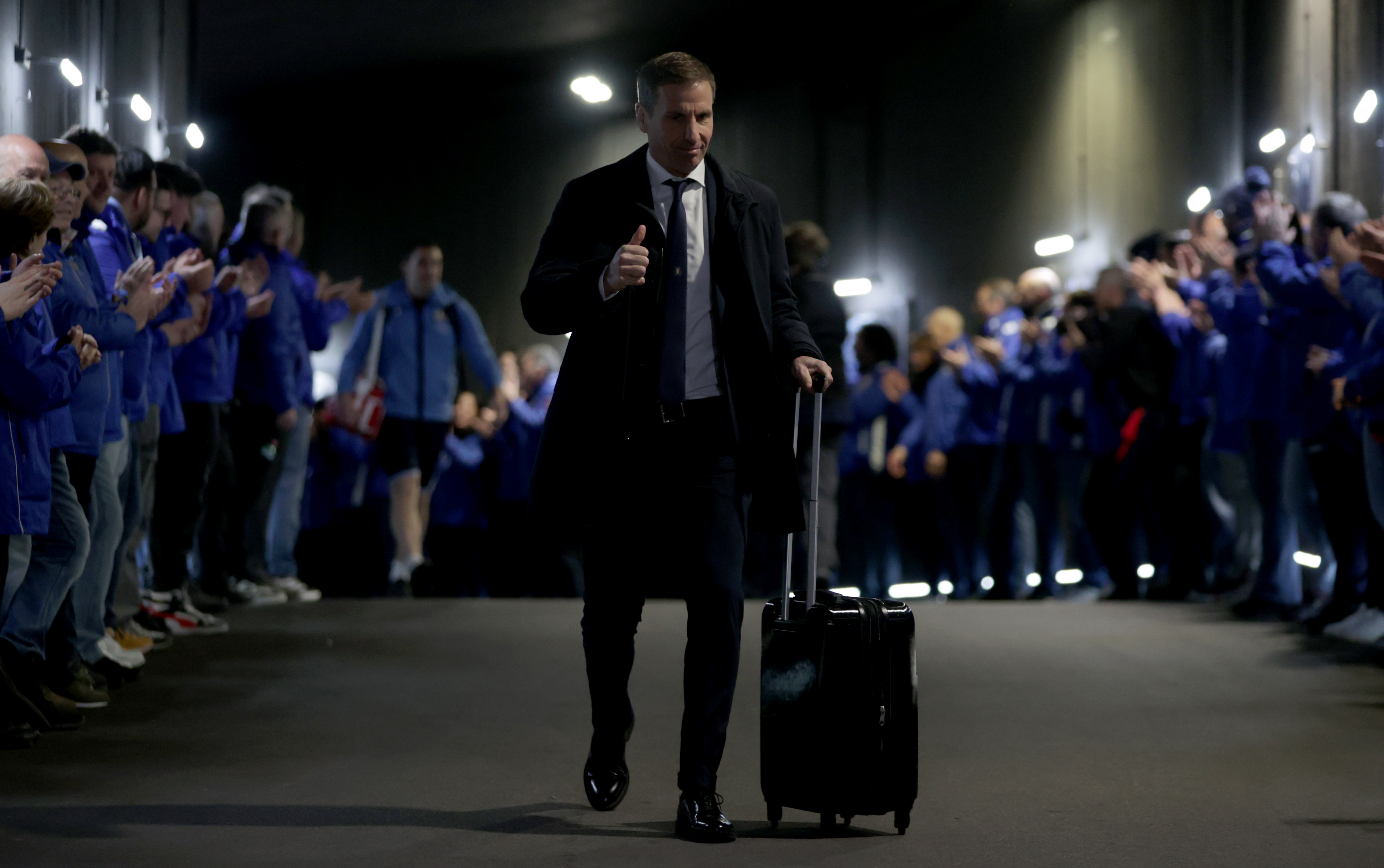 Italy's Head Coach Gonzalo Quesada ahead of the 2025 Guinness Six Nations Championship Round 2 between Italy and Wales in Stadio Olimpico, Rome, Italy, Saturday, February 8, 2025 (Photo by Laszlo Geczo / Inpho)