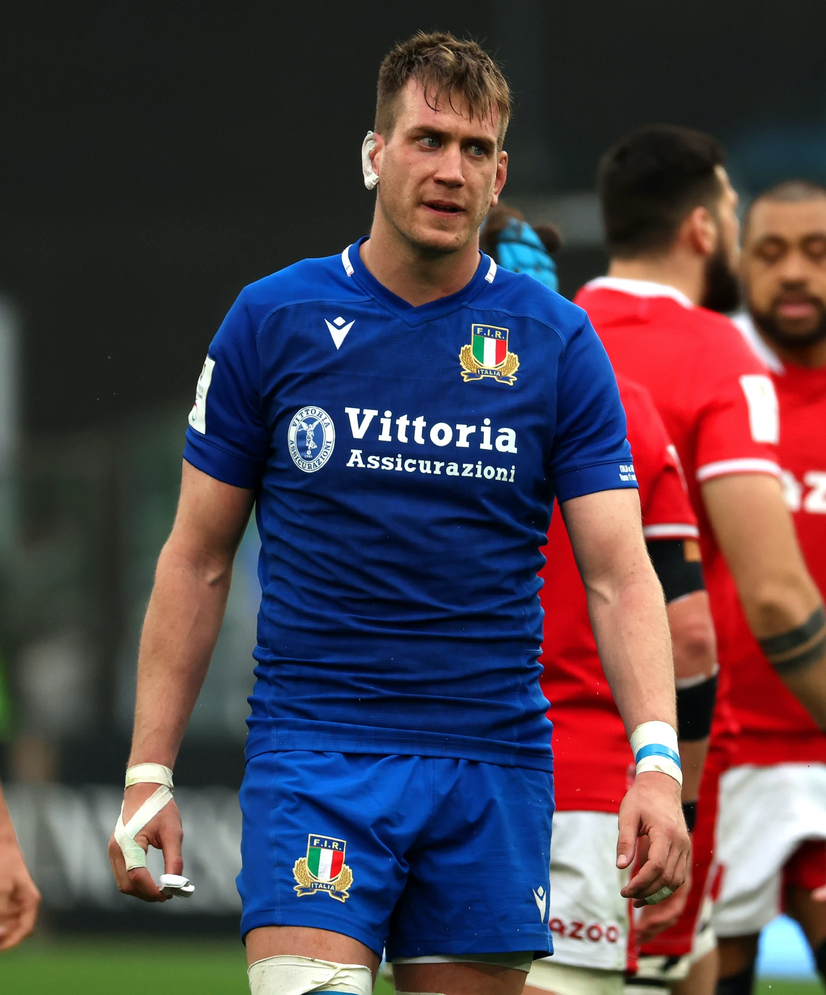 Emanuele Ruzza Federico Mori - Italy - Guinness Men's Six Nations