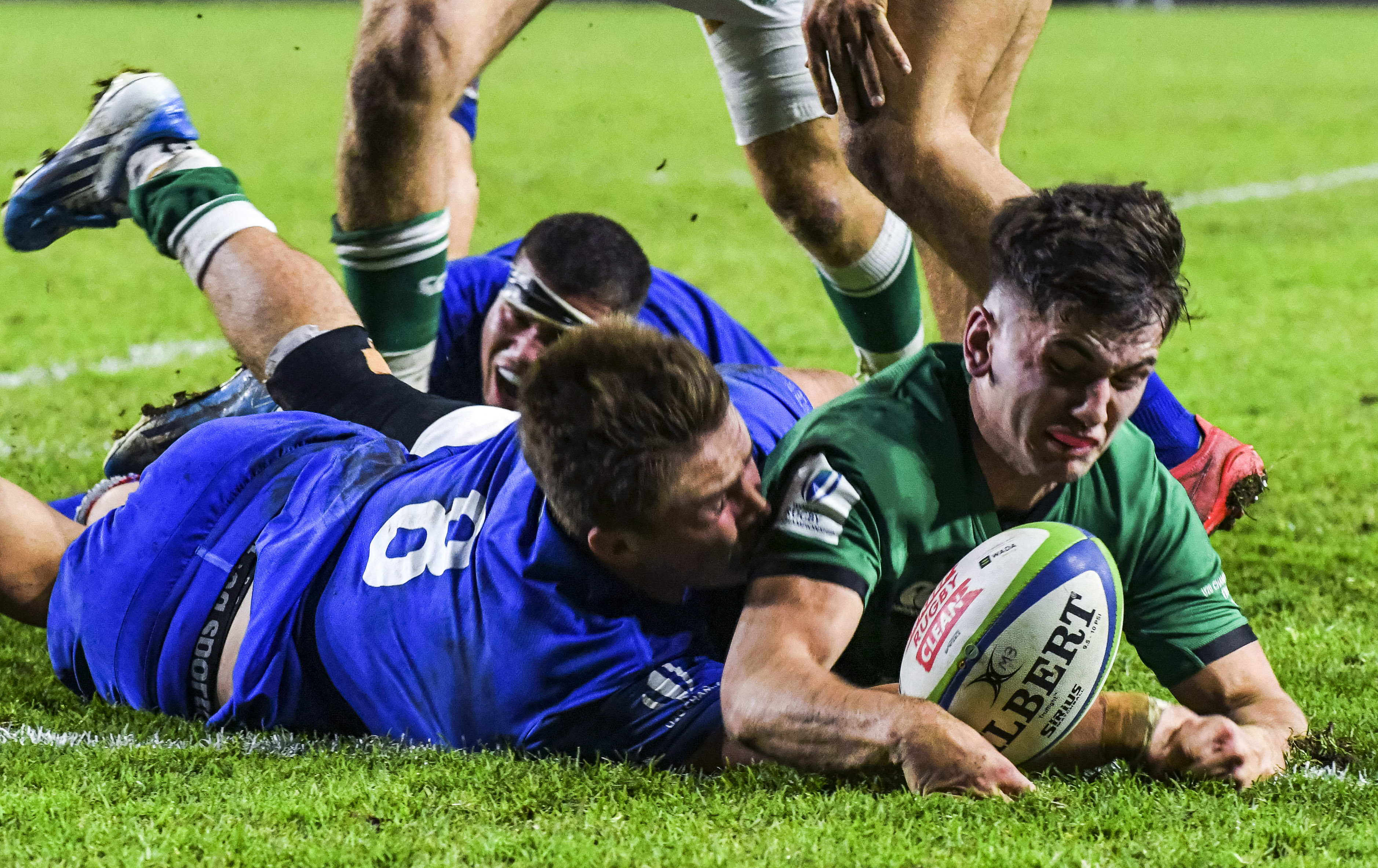 Ireland U20 try