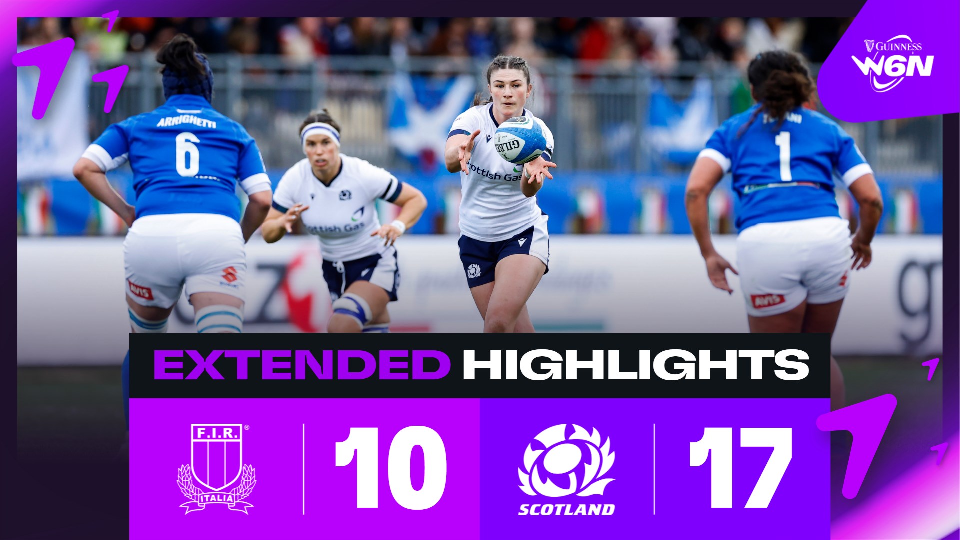 EXTENDED HIGHLIGHTS | GUINNESS WOMEN'S SIX NATIONS | ITALY V SCOTLAND ...