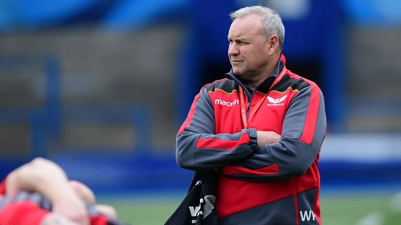 Wayne Pivac before the game 28/4/2018