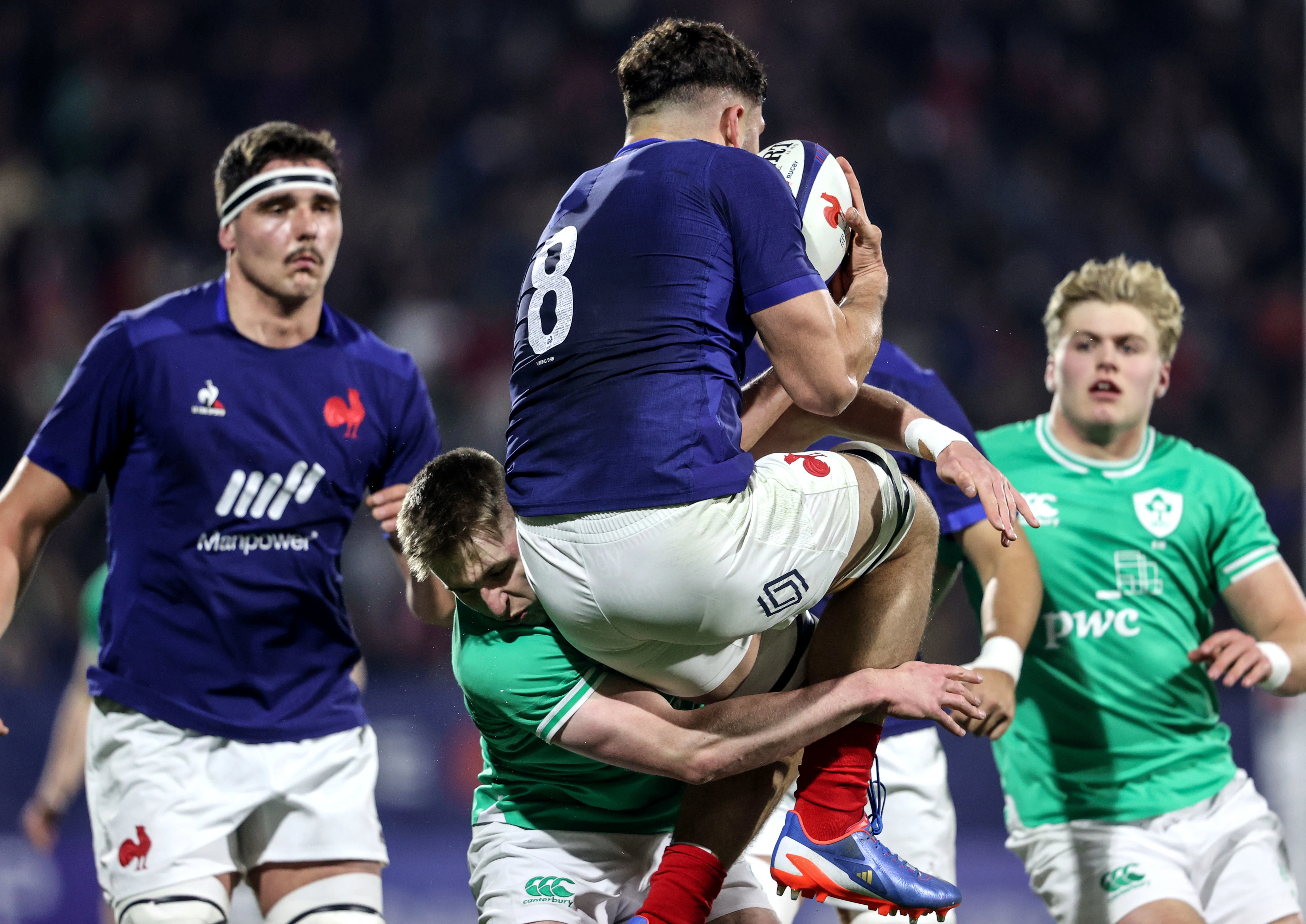 2024 Under 20 Six Nations France U20 vs Ireland U20