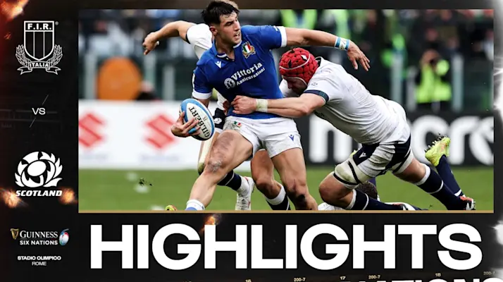 Italy v Scotland 2024 Thumbnail