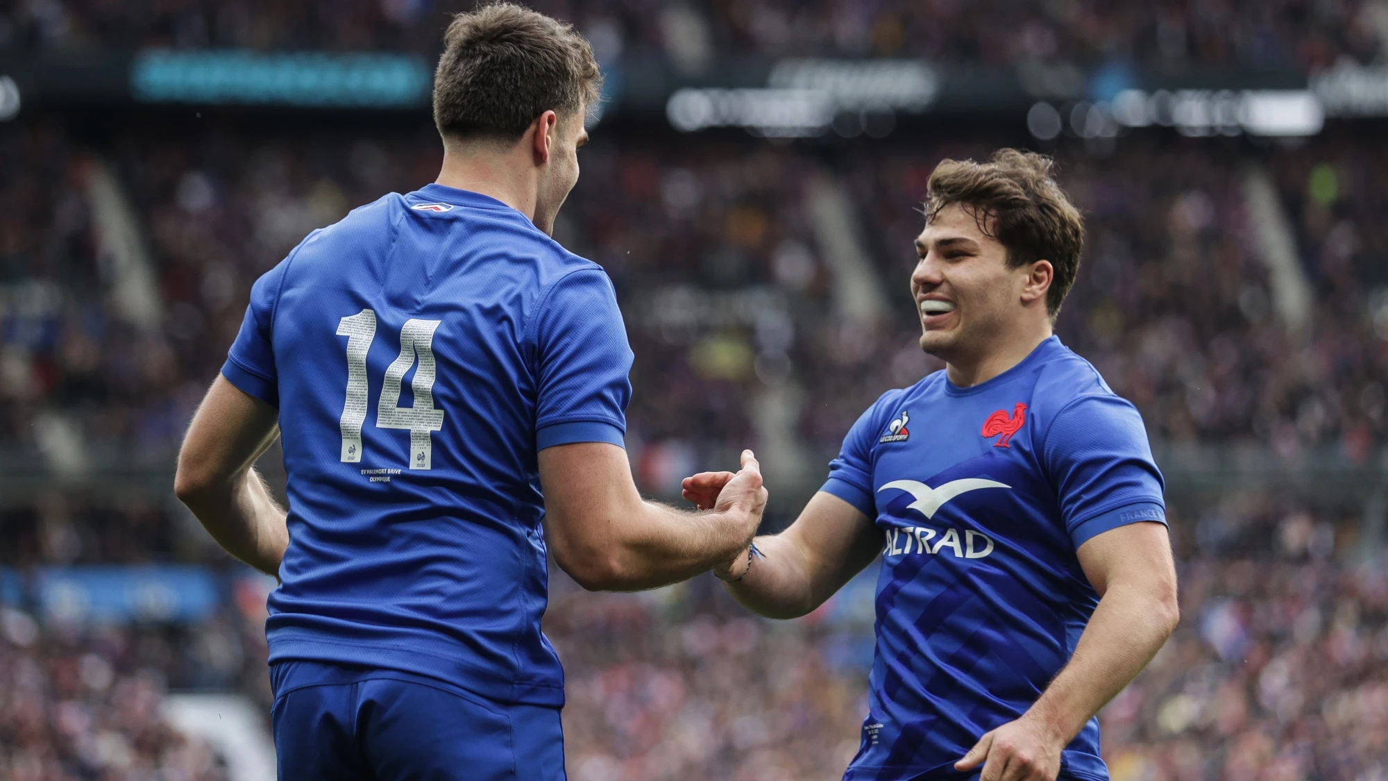 Le XV de France magistral Six Nations Masculin