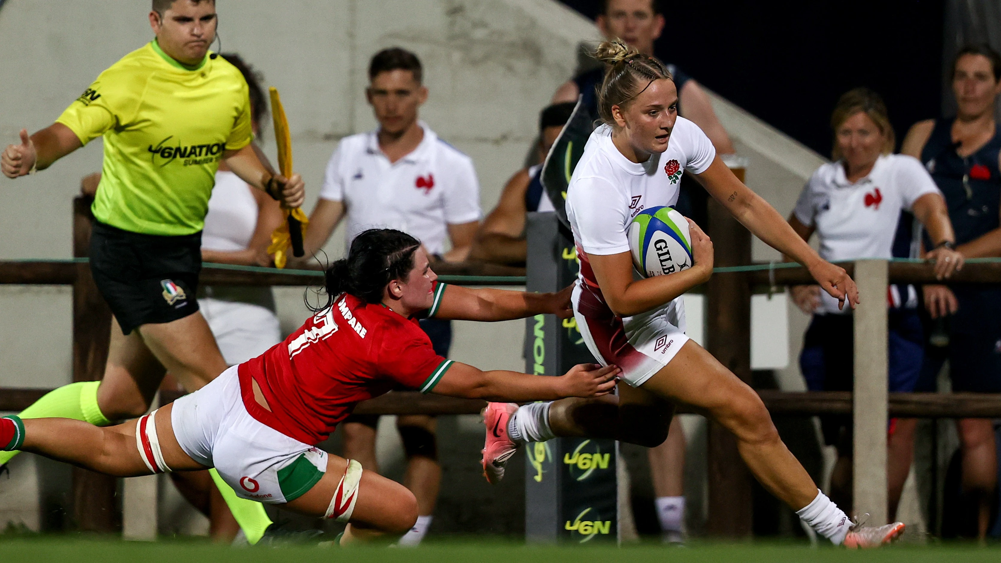 Millie Hyett try v Wales - WSS 2024