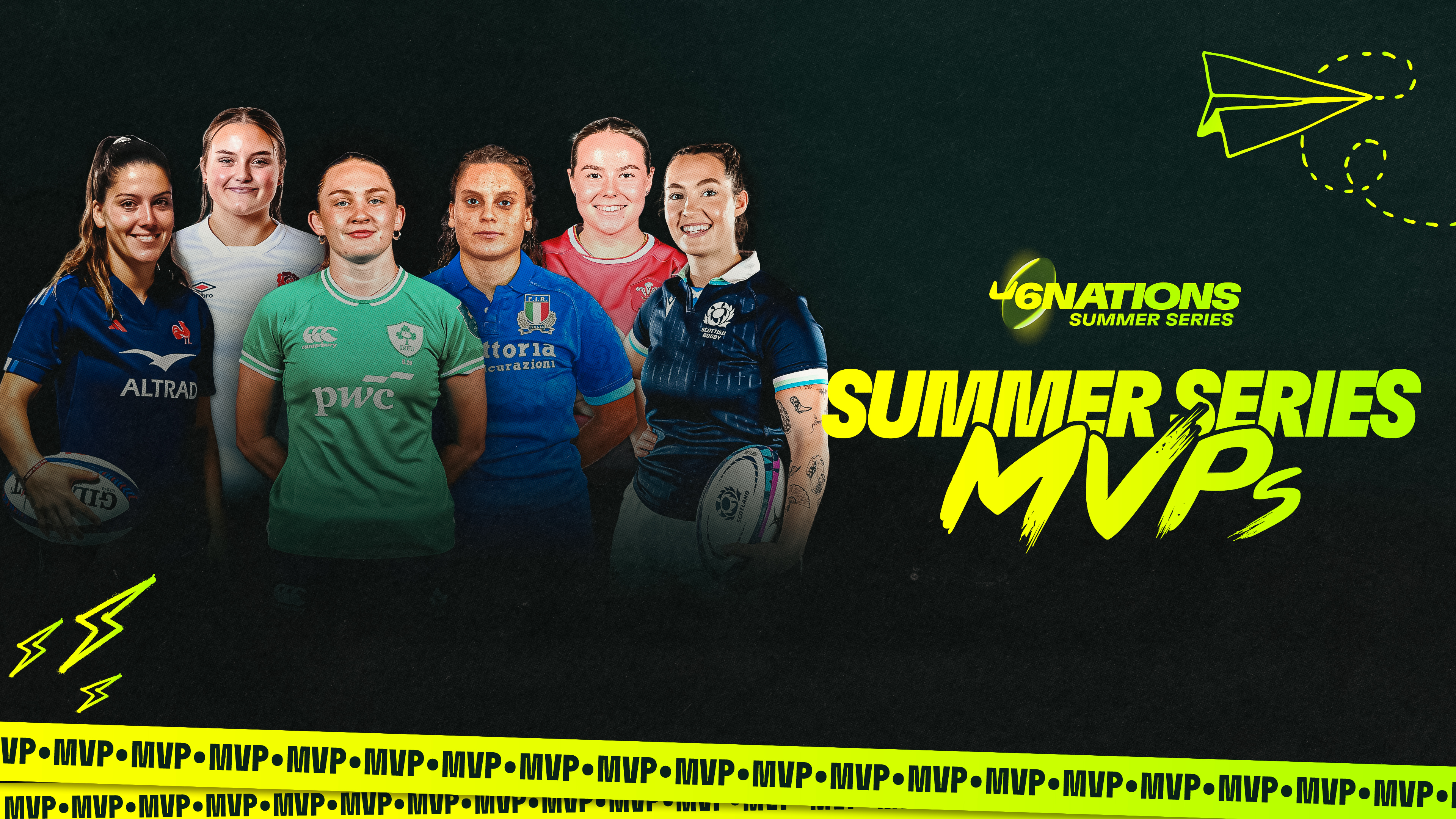 MVP award winners - 2025 Women's Summer Series