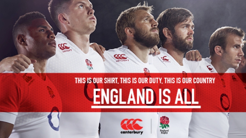 Maillot Angleterre Rugby Union Canterbury - Six Nations - Taille L - Homme