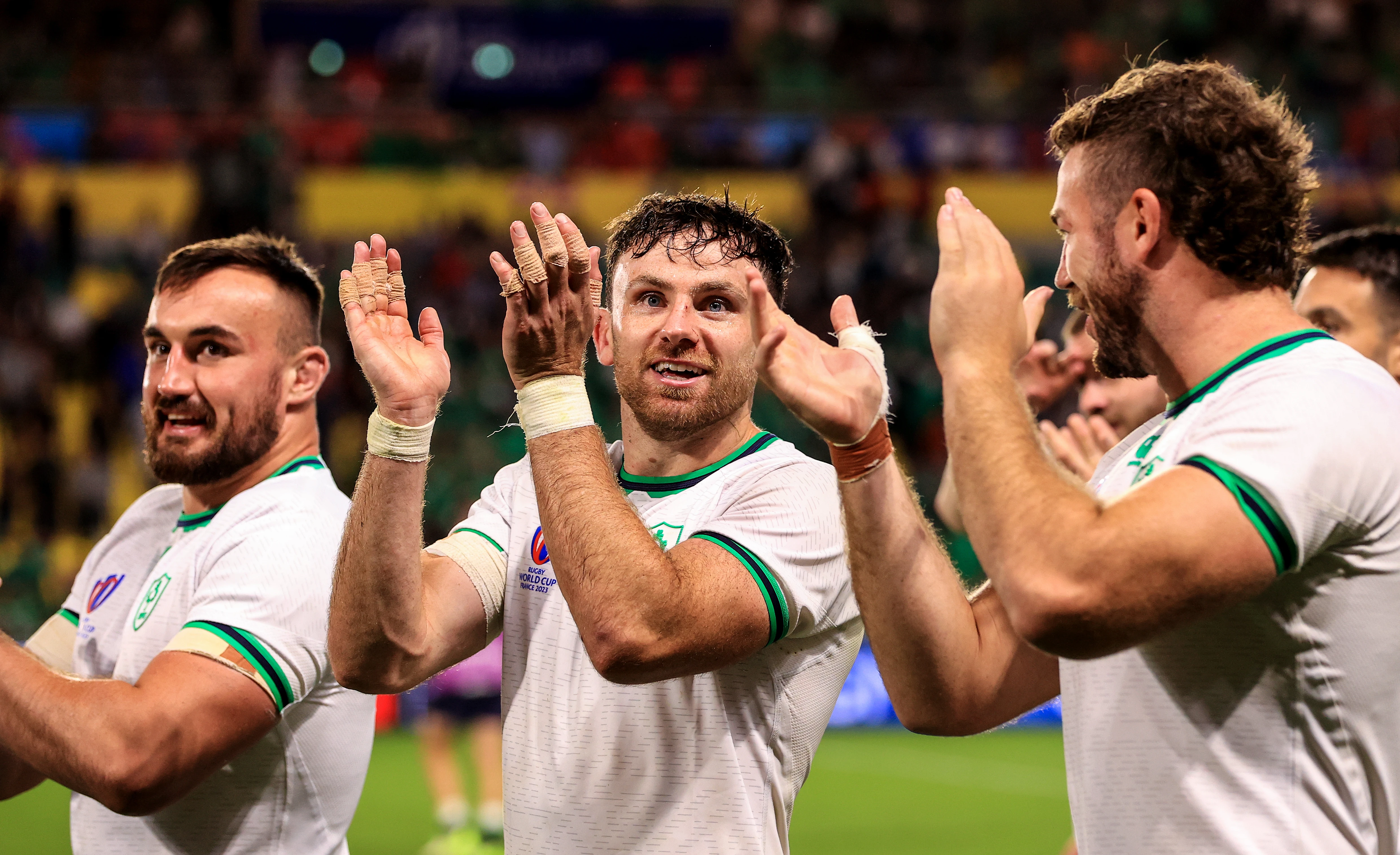 Ireland wear white at the 2023 World Cup