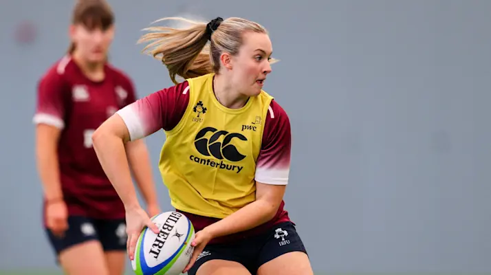 Lucia Linn in training at the Ireland High Performance Centre