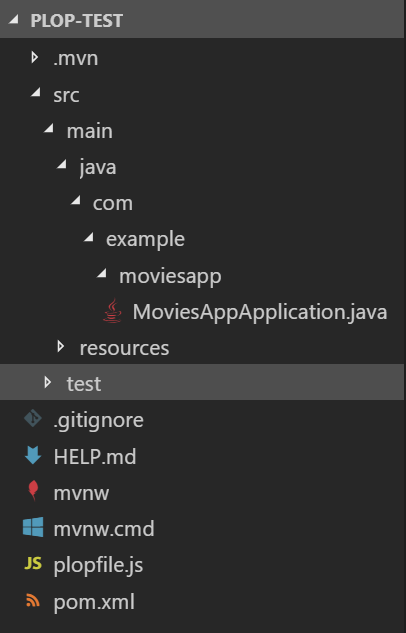 Plop - 4. Initial project structure
