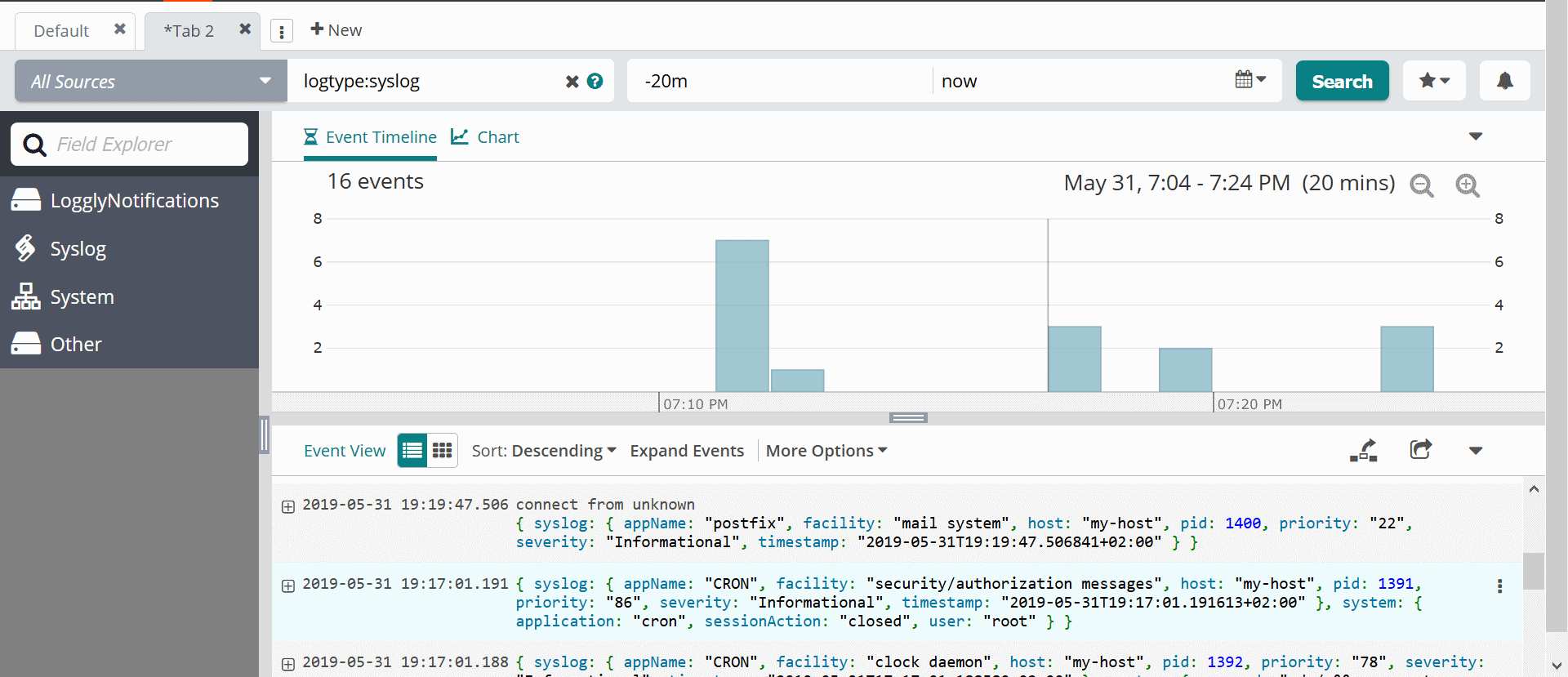 postfix docker syslog