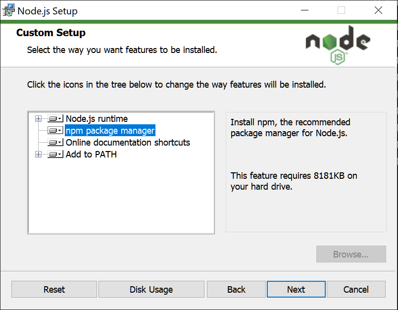 Angular Getting Started - 1- Node.js Setup with npm included