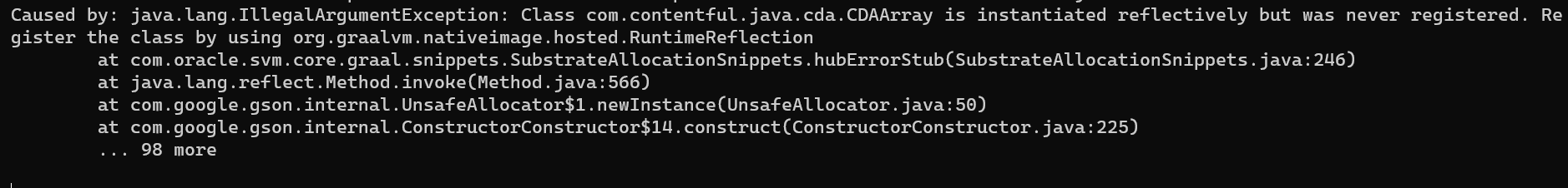 Runtime error example