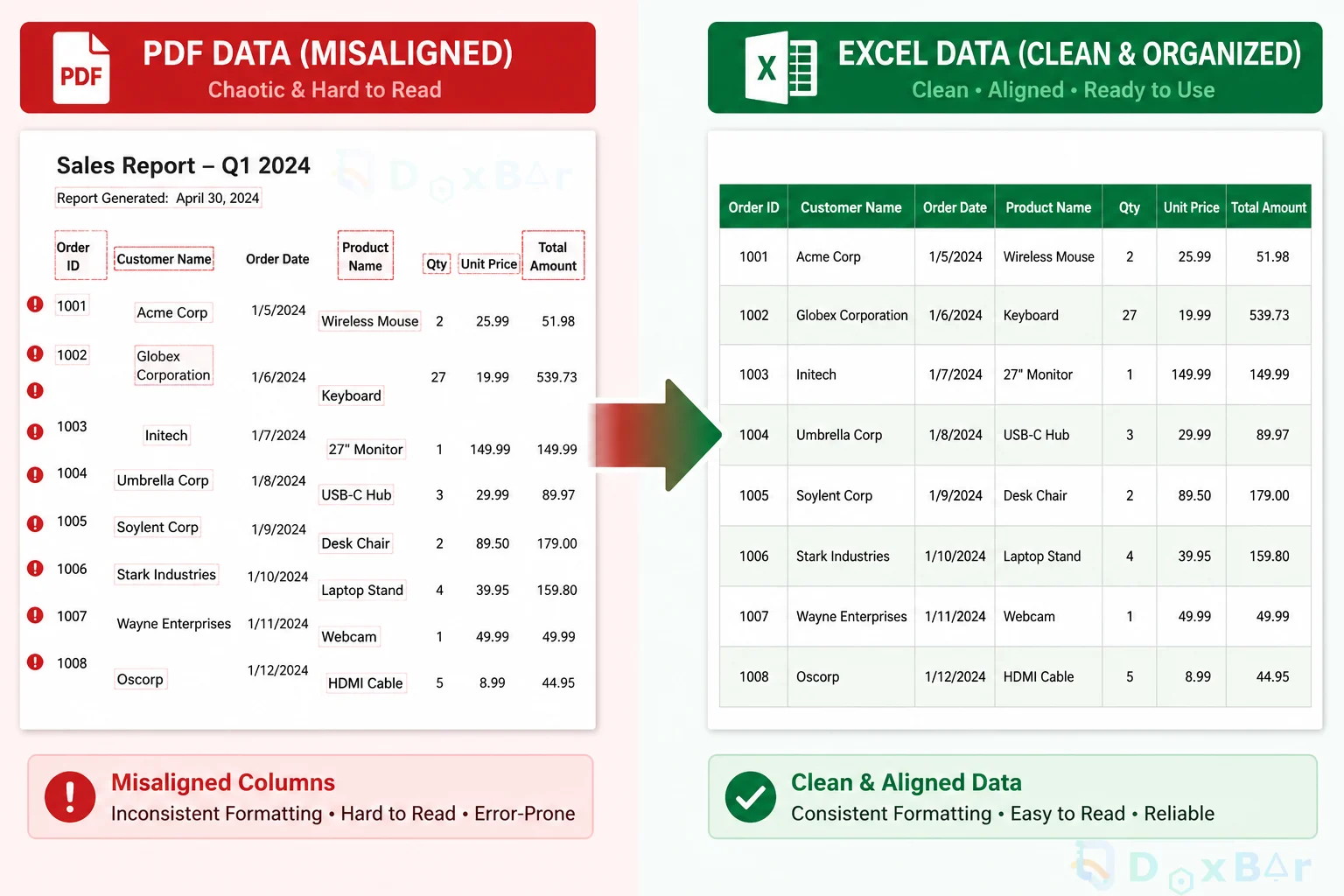 Why PDF to Excel Conversions Fail (And How to Fix Broken Tables Fast)