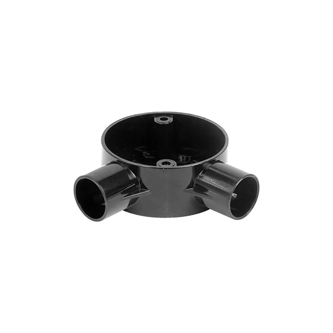 PVC Angle Way Circular Junction Box Fitting - Apex Piping product