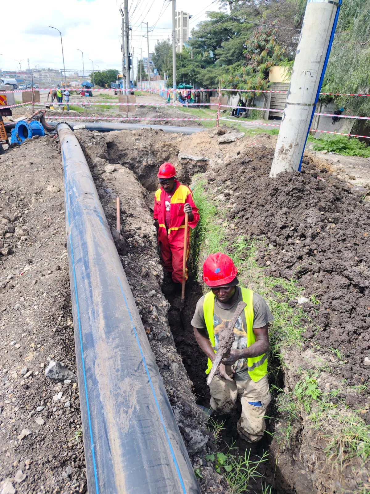 Nairobi City County - Eastern Nairobi Water & Sewerage Network Intensification Project - Apex Piping product