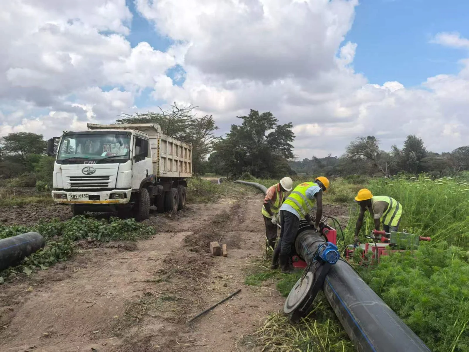 Machakos County - Zhongmei – Mwala Cluster Water Supply Project - Apex Piping product