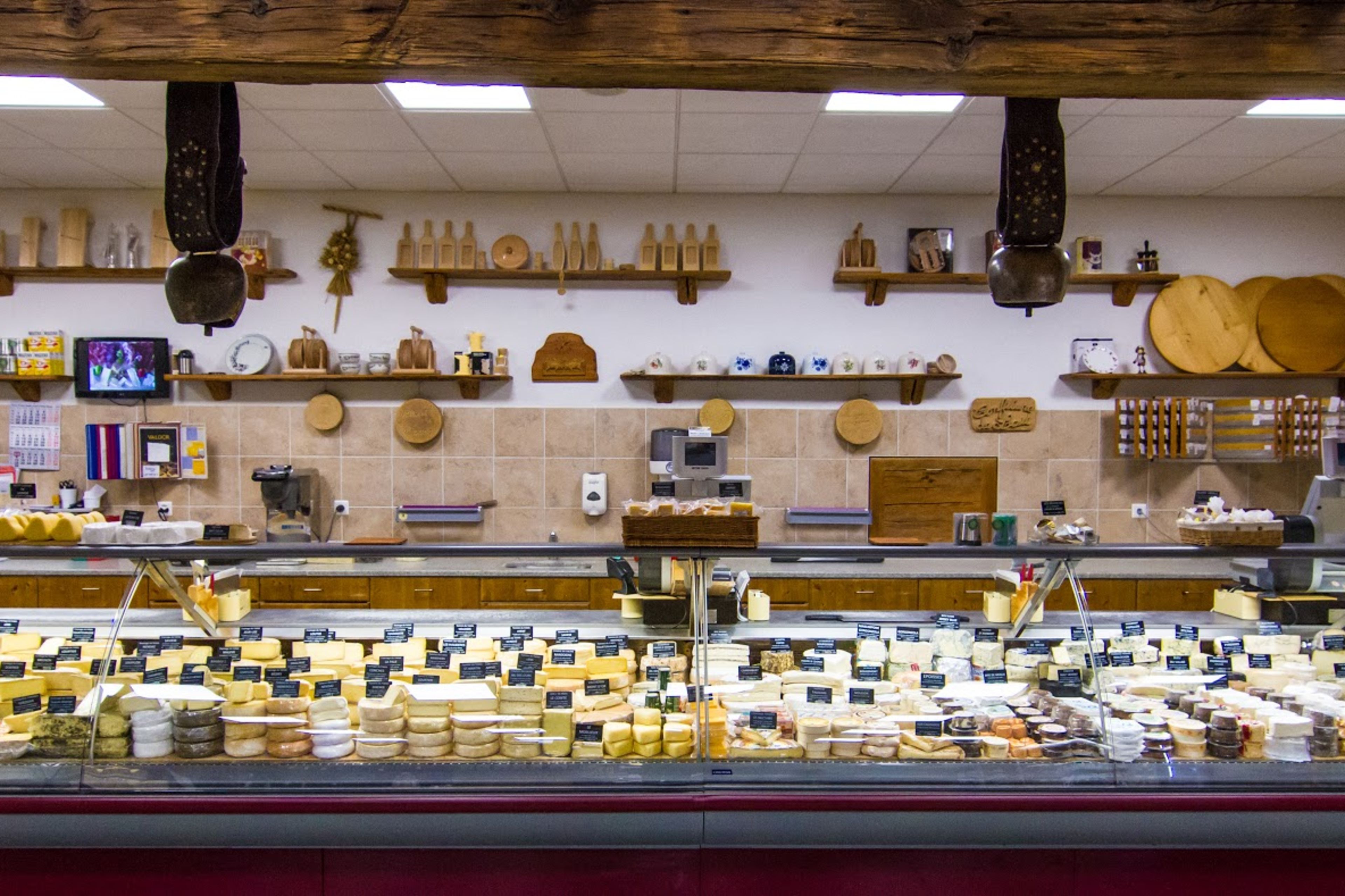 Point of sale La Grenette, Conthey, Valais Switzerland